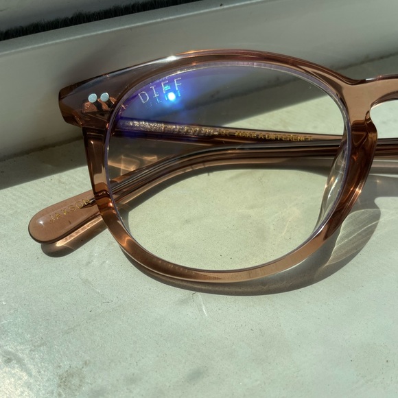 Diff Blue Light Glasses Minimalist Aesthetic Hipster Style - Picture 6 of 7
